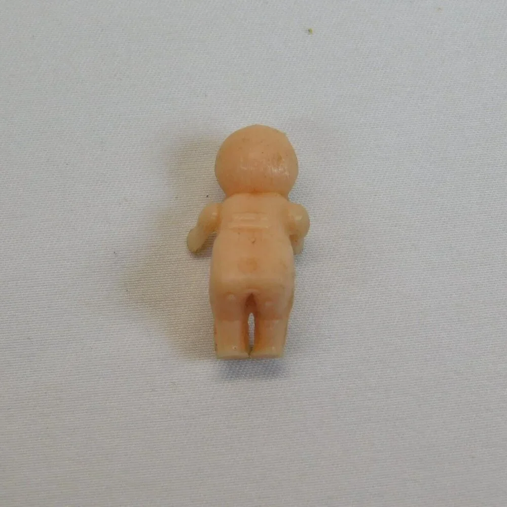 Lot of 3 Creepy Miniature Babydolls Dollhouse Size 1 Articulated Jointed Tiny - Picture 8 of 9